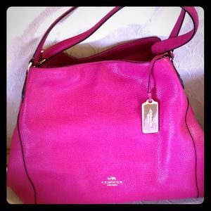 Bright Pink Coach Bag